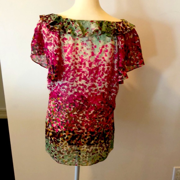 ESCADA ROMANTIC FLORAL TOP - Picture 2 of 2